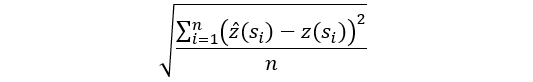 RMSE Equation
